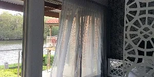 Фото электрокарнизы для штор  в кабинет